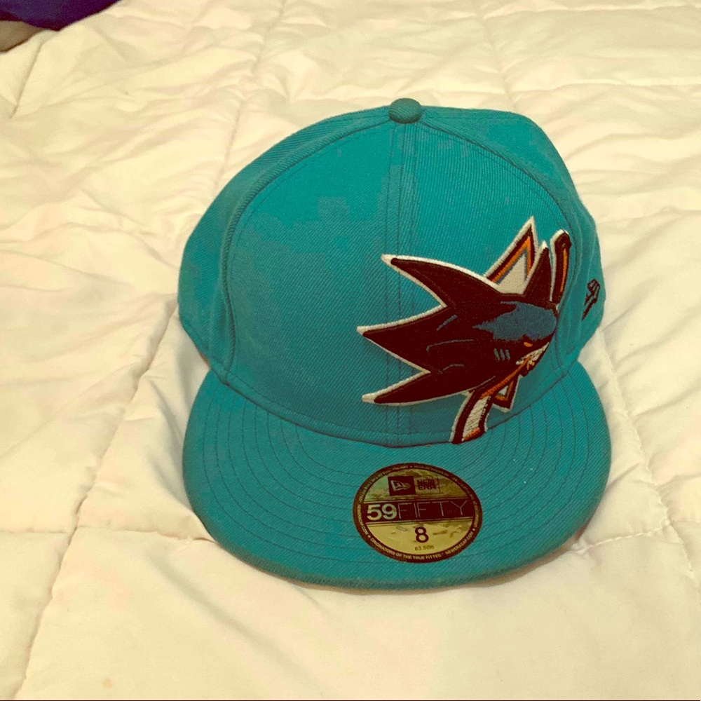 New Era NHL San Jose Sharks Fitted Rare VINTAGE